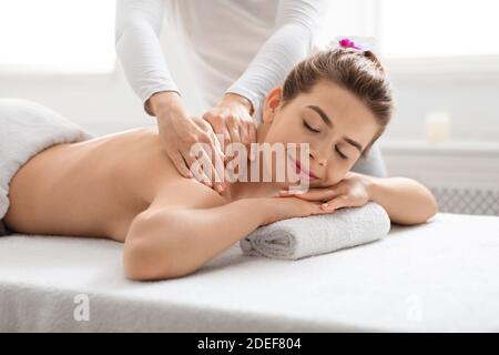 Lady massage deals