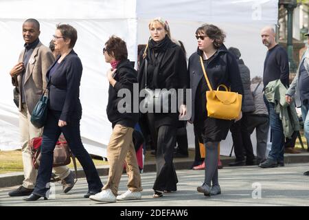 Julie Gayet At Agnes Varda S Funerals At The Montparnasse Cemetery In Paris France On April 2 2019 Photo By Nasser Berzane Abacapress Com Stock Photo Alamy