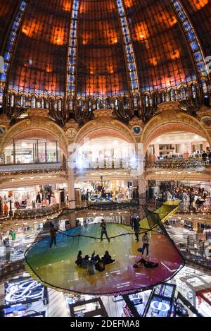 Funorama at Paris Galeries Lafayette: fun and free entertainments