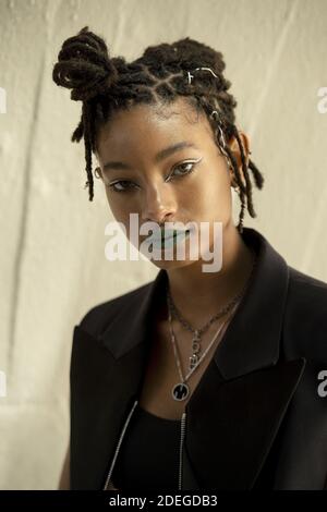 Willow Smith at the Louis Vuitton Fashion Show, 35 Badass Celebrity Halloween  Costume Ideas For Black Girls