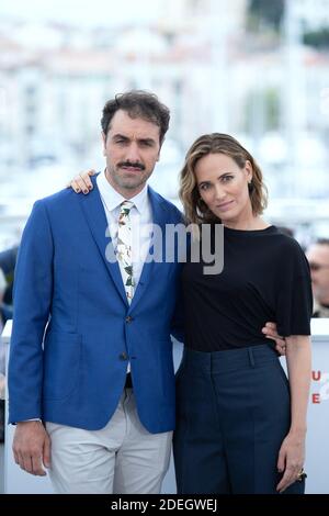 Michael Angelo Covino and Judith Godreche attending The Climb Photocall as part of the 72nd Cannes International Film Festival in Cannes, France on May 17, 2019. Photo by Aurore Marechal/ABACAPRESS.COM Stock Photo