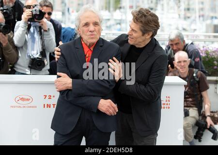 Director Abel Ferrara and Willem Dafoe attend the photocall for Tommaso during the 72nd International Cannes Film Festival at Palais des Festivals on May 20, 2019 in Cannes, France.Photo by David Niviere/ABACAPRESS.COM Stock Photo