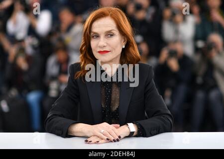 Isabelle Huppert attends the photocall for 'Frankie' during the 72nd annual Cannes Film Festival on May 21, 2019 in Cannes, France. Photo by Lionel Hahn/ABACAPRESS.COM Stock Photo