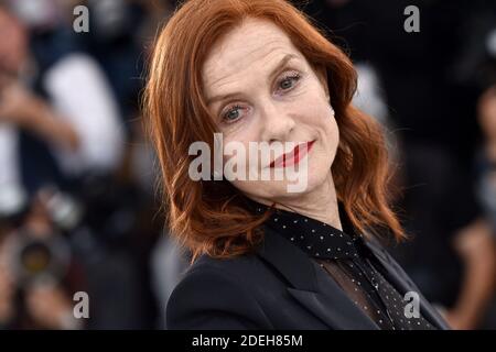 Isabelle Huppert attends the photocall for 'Frankie' during the 72nd annual Cannes Film Festival on May 21, 2019 in Cannes, France. Photo by Lionel Hahn/ABACAPRESS.COM Stock Photo