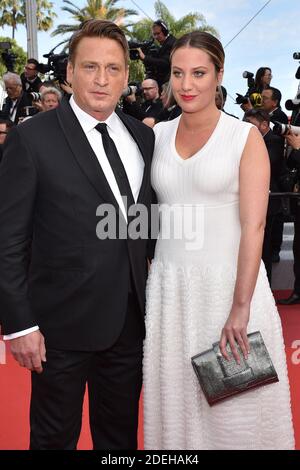 Benoit Magimel, Margot Pelletier attend the screening of 'Once Upon A Time In Hollywood' during the 72nd annual Cannes Film Festival on May 21, 2019 in Cannes, France. Photo by Lionel Hahn/ABACAPRESS.COM Stock Photo