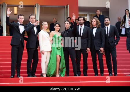 Xavier Dolan and Gabriel d'Almeida Freitas attending the Matthias