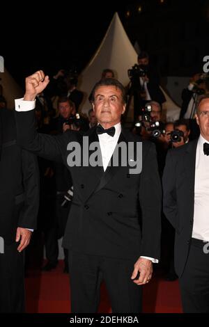 Sylvester Stallone attending the screening of 'Rambo - First Blood' during the 72nd annual Cannes Film Festival on May 24, 2019 in Cannes, France. Photo by David Niviere/ABACAPRESS.COM Stock Photo