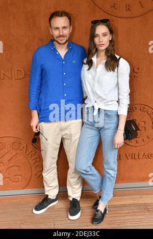 Maja Simonsen in Village during French Tennis Open at Roland-Garros