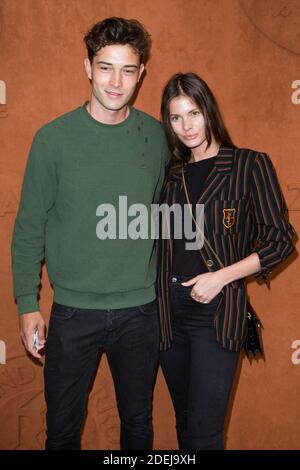 Francisco Lachowski and his wife Jessiann Gravel Beland in village