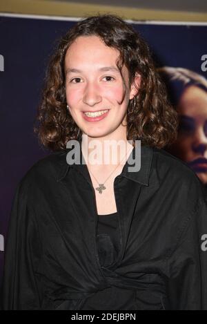 Actress Mathilde Riu attending the premiere of 'Zombi child' at UGC ...