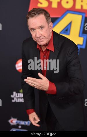 Tim Allen attends the premiere of Disney and Pixar's 'Toy Story 4' on June 11, 2019 in Los Angeles, CA, USA. Lionel Hahn/ABACAPRESS.COM Stock Photo