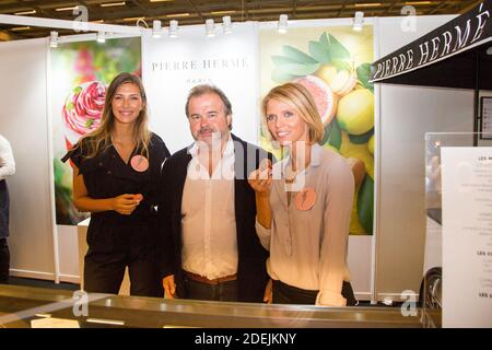 Sylvie Tellier, Pierre Herme, Camille Cerf during Pastry Fair on June 14, 2019 in Paris, France. Photo by Nasser Berzane/ABACAPRESS.COM Stock Photo