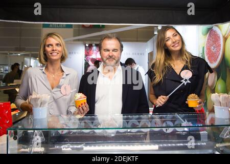 Sylvie Tellier, Pierre Herme, Camille Cerf during Pastry Fair on June 14, 2019 in Paris, France. Photo by Nasser Berzane/ABACAPRESS.COM Stock Photo