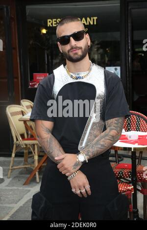 Maluma attends the Louis Vuitton Menswear Spring/Summer 2024 show as  News Photo - Getty Images