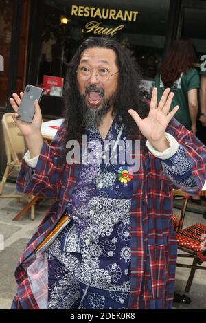 Takashi Murakami attending the Louis Vuitton Menswear Fall/Winter 2019-2020  show as part of Paris Fashion Week in Paris, France on January 17, 2019.  Photo by Aurore Marechal/ABACAPRESS.COM Stock Photo - Alamy