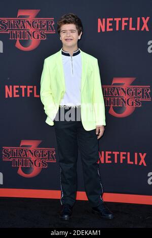 Gaten Matarazzo attends the premiere of Netflix's 'Stranger Things' Season 3 on June 28, 2019 in Santa Monica, CA, USA. Photo by Lionel Hahn/ABACAPRESS.COM Stock Photo