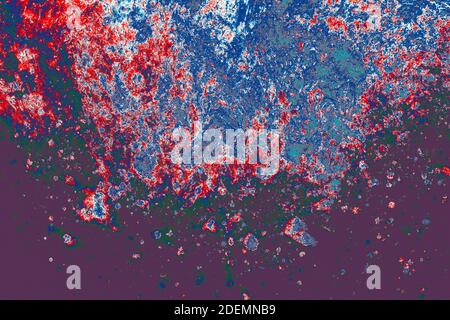 A beautiful mixed paint background for wallpapers Stock Photo