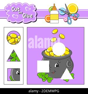 Simple Board Game Template for Children Stock Vector - Illustration of  isolated, blank: 272503229