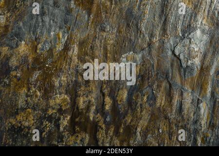 Dark Grunge Style Scratched the Cement Surface Stock Photo