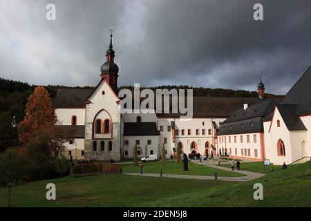 Eberbach Monastery, Erbach Monastery, Abbatia Eberbacensis, former Cistercian abbey near Eltville on the Rhine, Hesse, Germany  /  Kloster Eberbach, K Stock Photo