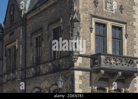 A beautiful shot of the old church of St. George's Basilica in Prague, Czech Republic Stock Photo