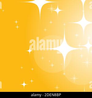 Colorful abstract background with circles and stars. Bright design. Simple flat vector illustration. Stock Vector