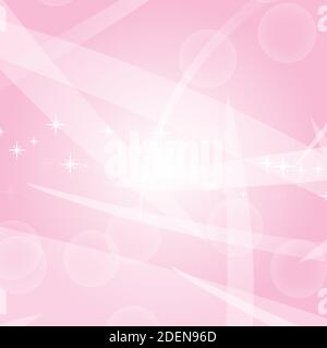 Colorful abstract background with circles and stars. Bright design. Simple flat vector illustration. Stock Vector