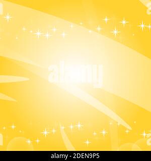 Colorful abstract background with circles and stars. Bright design. Simple flat vector illustration. Stock Vector