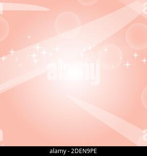 Colorful abstract background with circles and stars. Bright design. Simple flat vector illustration. Stock Vector