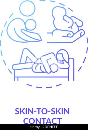 Born idea line icon, concept sign, outline vector illustration, linear ...