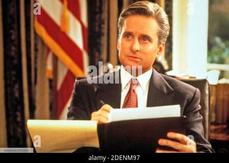THE AMERICAN PRESIDENT 1995 Universal Pictures film with Michael Douglas Stock Photo