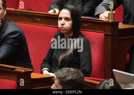 Deputy Naima Moutchou attends a session of 'Questions to the Government' at the French National Assembly on October 1, 2019 in Paris, France.Photo by David Niviere/ABACAPRESS.COM Stock Photo