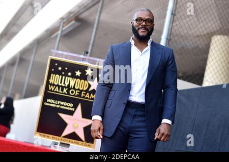 Tyler Perry honored with a Star on the Hollywood Walk of Fame on October 01, 2019 in Los Angeles, CA, USA. Photo by Lionel Hahn/ABACAPRESS.COM Stock Photo