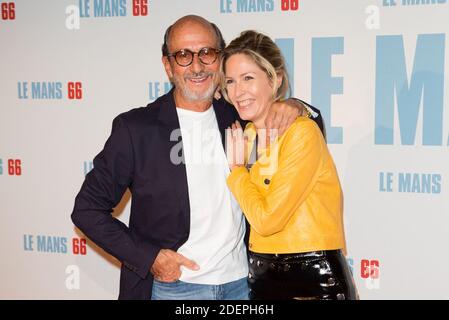 Watchmaker Richard Mille and his wife Olivia attends Le Mans 66