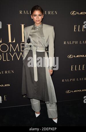 Zendaya attends ELLE Women In Hollywood at the Beverly Wilshire Four Seasons Hotel on October 14, 2019 in Beverly Hills, CA, USA. Photo by Lionel Hahn/ABACAPRESS.COM Stock Photo