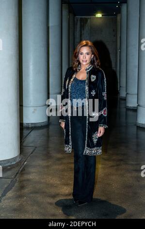 Tunisian actress Hend Sabri poses prior to the premiere screening of her movie ‘Noura Reve’ at the Institut du Monde Arabe, in Paris, France, on October 15, 2019. Photo by Ammar Abd Rabbo/ABACAPRESS.COM Stock Photo