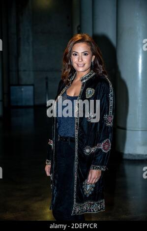 Tunisian actress Hend Sabri poses prior to the premiere screening of her movie ‘Noura Reve’ at the Institut du Monde Arabe, in Paris, France, on October 15, 2019. Photo by Ammar Abd Rabbo/ABACAPRESS.COM Stock Photo