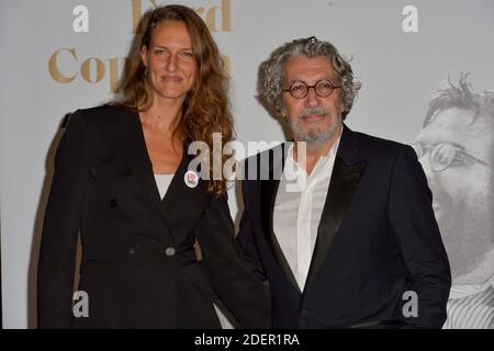 Alain Chabat and wife Tiara Comte Chabat attending the Lumiere Award Ceremony during 11th Lyon Lumiere Festival at Salle 3000 in Lyon, France on October 18, 2019. Photo by Julien Reynaud/APS-Medias/ABACAPRESS.COM Stock Photo