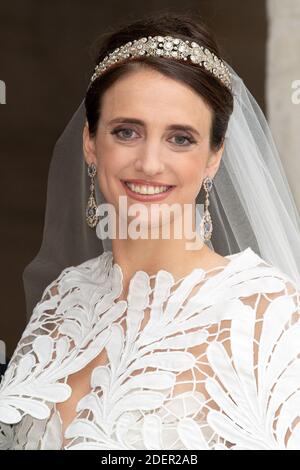 Countess Olympia Von Arco-Zinneberg attends her Royal Wedding with ...