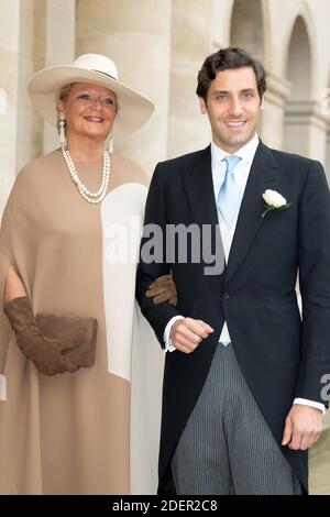 Princess Beatrice de Bourbon Siciles and her son Prince Jean