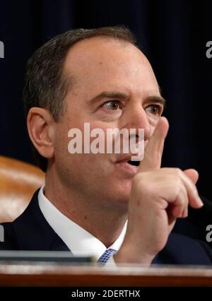 House Intelligence Committee Chairman Adam Schiff (D-Calif.) is joined ...