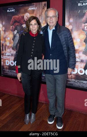 Christine Orban and her husband Olivier Orban attending the Docteur Premiere at the Publicis Cinema in Paris, France on November 21, 2019. Photo by Aurore Marechal/ABACAPRESS.COM Stock Photo