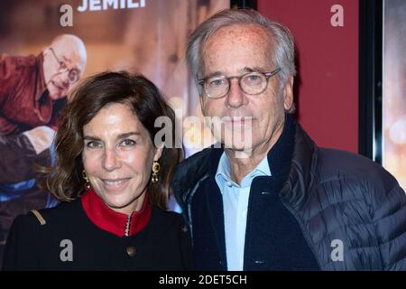 Christine Orban and her husband Olivier Orban attending the Docteur Premiere at the Publicis Cinema in Paris, France on November 21, 2019. Photo by Aurore Marechal/ABACAPRESS.COM Stock Photo
