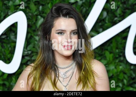 Bella Thorne attending the Fashion Awards 2019 at the Royal Albert Hall