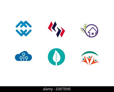 Abstract Logo Design Vector Template Suitable for business and projects  Stock Vector