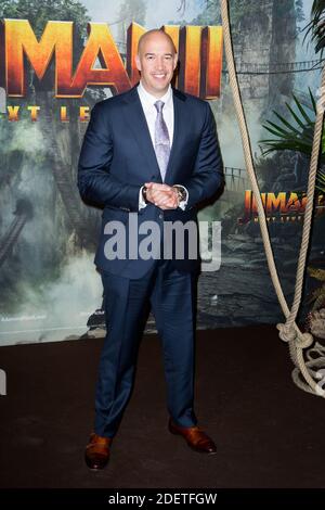 producer and brother-in-law of Dwayne Johnson, Hiram Garcia attends the 'Jumanji Next Level' Paris Film Premiere at Le Grand Rex in Paris, France on December 03, 2019. Photo by Nasser Berzane/ABACAPRESS.COM Stock Photo