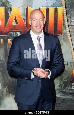 producer and brother-in-law of Dwayne Johnson, Hiram Garcia attends the 'Jumanji Next Level' Paris Film Premiere at Le Grand Rex in Paris, France on December 03, 2019. Photo by Nasser Berzane/ABACAPRESS.COM Stock Photo