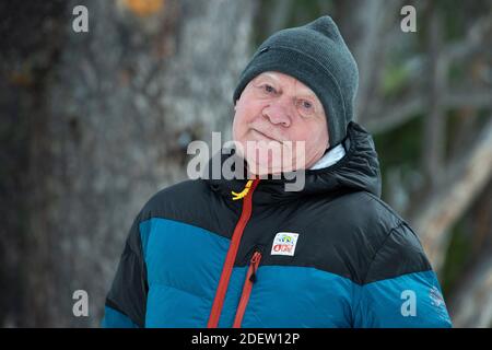 Priit Parn attending a photo session during the 11th Les Arcs Film Festival in Les Arcs, France on December 19, 2019. Photo by Aurore Marechal/ABACAPRESS.COM Stock Photo