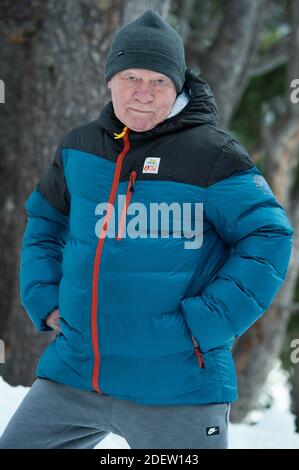 Priit Parn attending a photo session during the 11th Les Arcs Film Festival in Les Arcs, France on December 19, 2019. Photo by Aurore Marechal/ABACAPRESS.COM Stock Photo