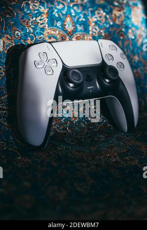 PlayStation 5 DualSense controller Stock Photo